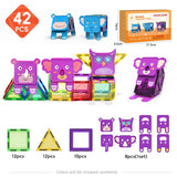 Magnetic Building Blocks Construction Set Game Magnet Tiles Children Montessori Educational Toys for Kid Boy Girl Gift