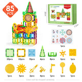 Magnetic Building Blocks Construction Set Game Magnet Tiles Children Montessori Educational Toys for Kid Boy Girl Gift