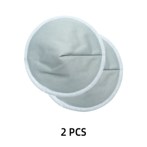 2Pcs Organic Bamboo Viscose Nursing Breast Pads Washable Breastfeeding Pads Reusable Breast Pads for Breastfeeding Nursing Pads