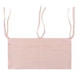 1Pc Portable Baby Crib Storage Bag Multifunctional Newborn Bed Headboard Organizer for Kids Baby Bedding Diaper Bag