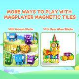 Magnetic Building Blocks Construction Set Game Magnet Tiles Children Montessori Educational Toys for Kid Boy Girl Gift